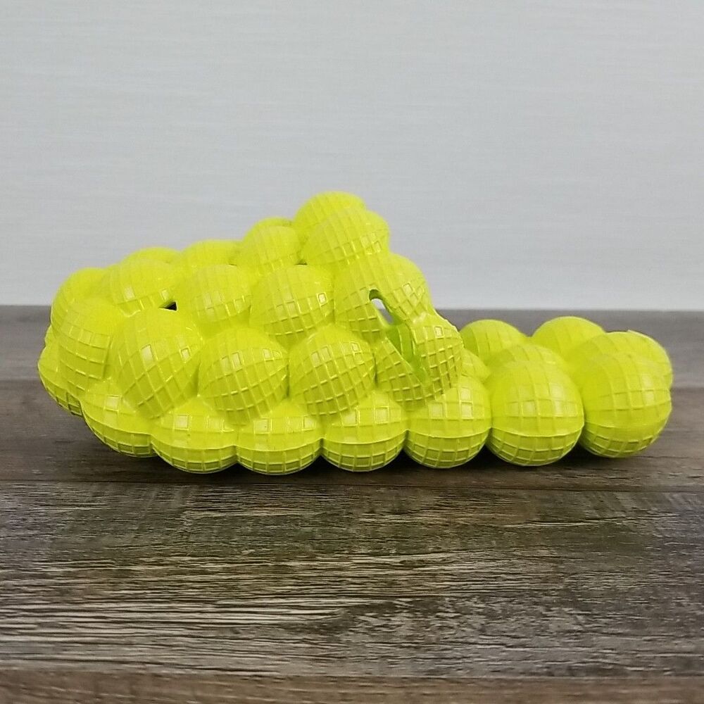Cheval Unisex Bubble Slides for Kids, Massage Golf Ball Shoes Slides Size 10 Kid